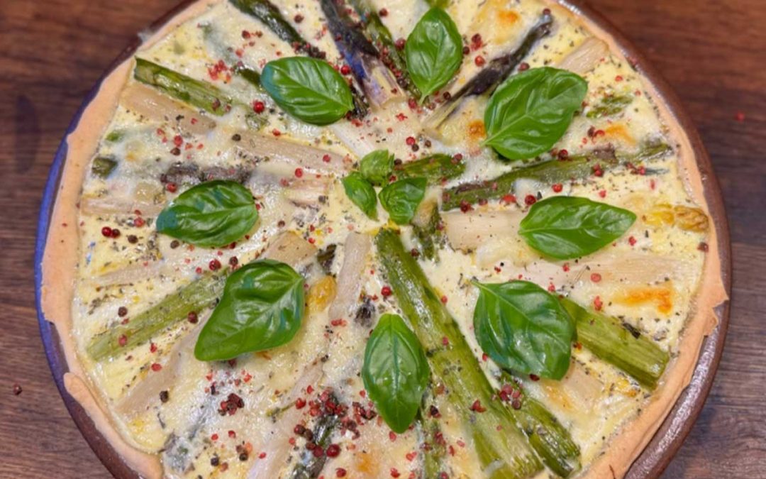 Spargel-Quiche