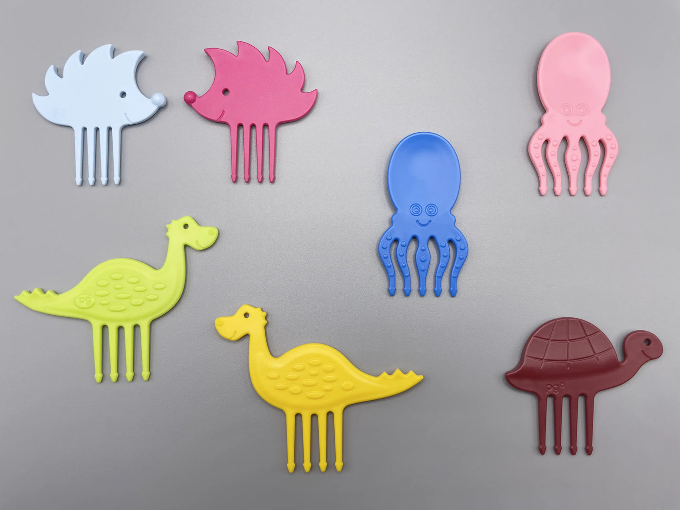 Snack Piekser 7er Set 'Happy Pieksis' - Pieksi und Griffel – Bild 2