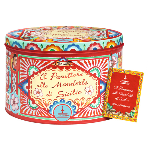 Panettone mit sizilianischen Mandeln D&G